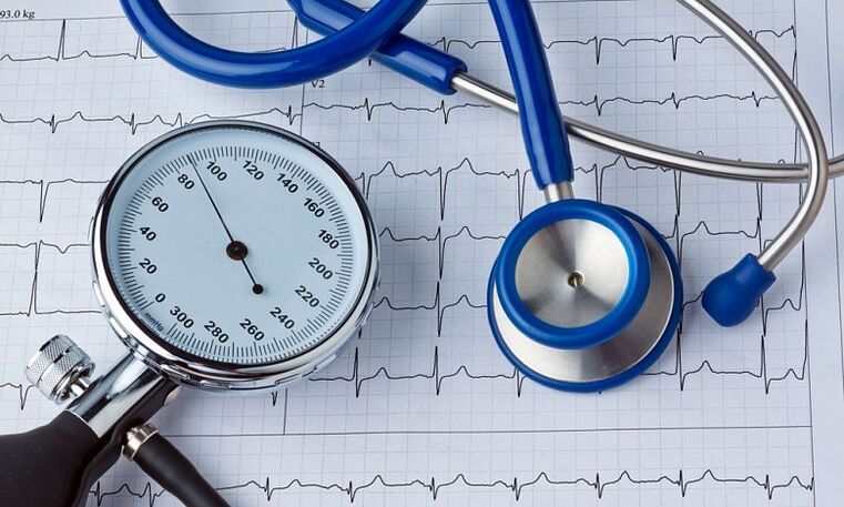 Pressure with arterial hypertension